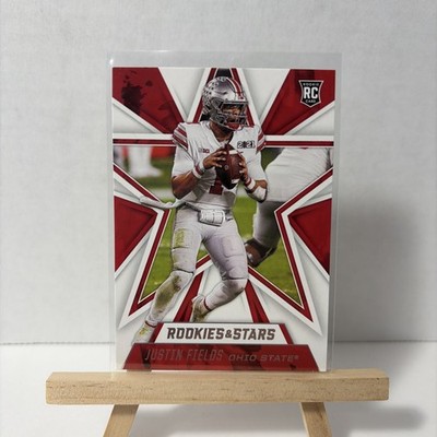2021 Panini Chronicles ROOKIES & Stars Justin Fields #302 Ohio State Card!