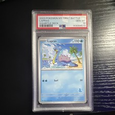 PSA 10 2023 Pokemon TCG Lapras My First Battle Promo Regular English