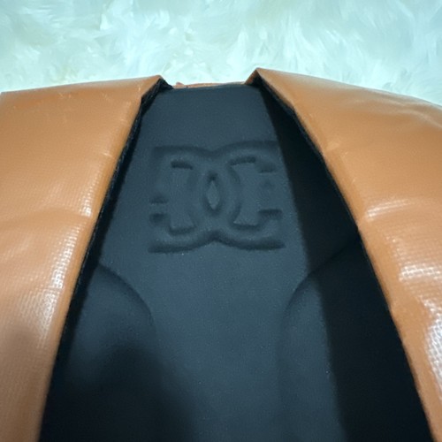 Auténtico Raro DC Shoe Co EE. UU. Y2K Cuero Patín Ropa de Calle Hombres Mochila - Imagen 21 de 23