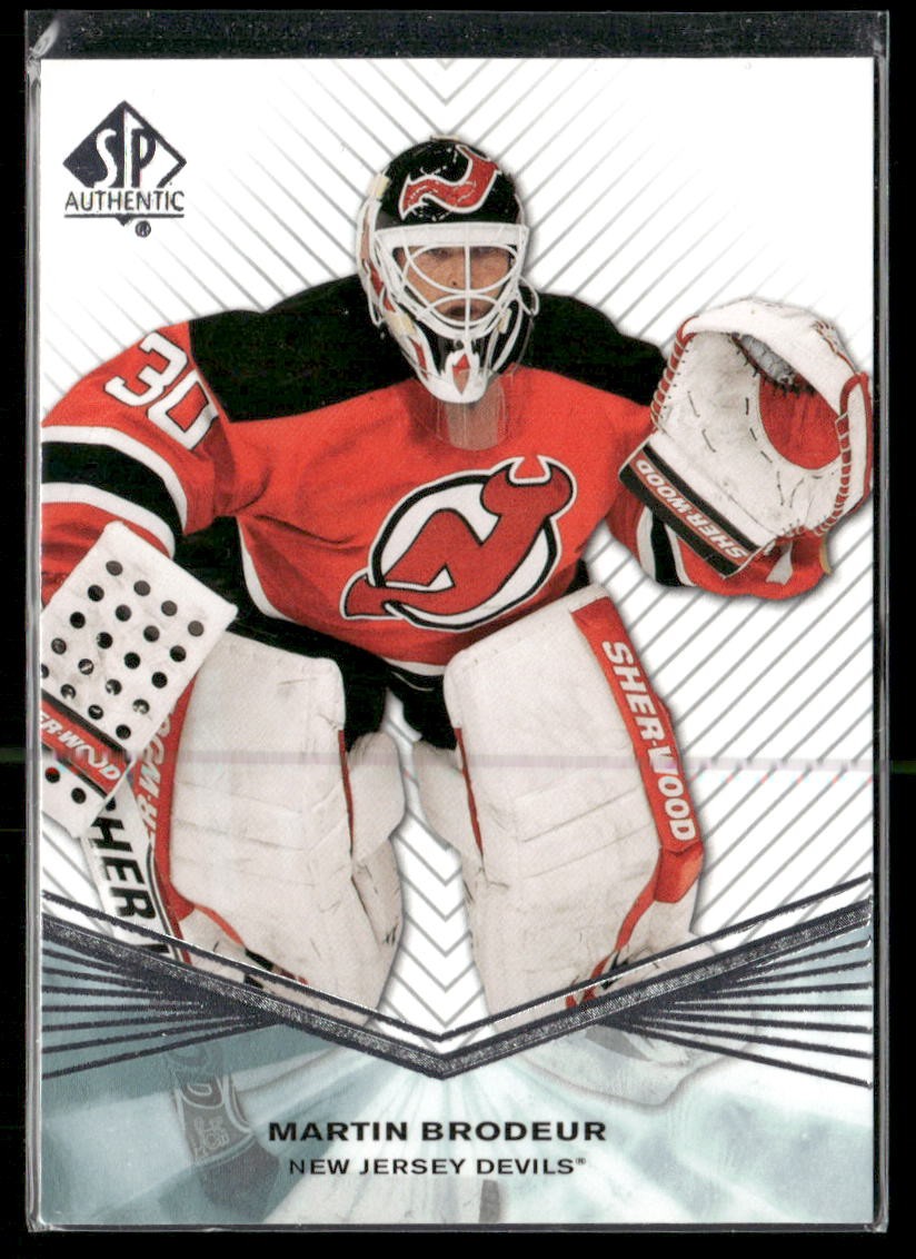 2011-12 SP Authentic Martin Brodeur #33 New Jersey Devils