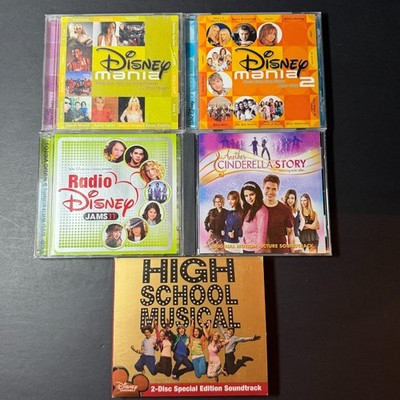Teen Disney Channel CD lot  High School Musical, Another Cinderella Story Selena