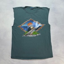 Vintage 90's Rugrats Chucky Surfin Safari T Shirt Men's Medium Nickelodeon Promo