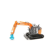 Hitachi ZX135US-6 Grapple Excavator 1:50 Diecast Model Hydraulic Excavator