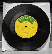 Zebbie Bailey Babylon Gone / KING TONY Speak No Evil UK 7" Grape GR 3037 1973 
