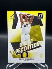 Cody Williams 2024-25 Panini Donruss RC Great X-Pectations Winter SP #2 - Jazz