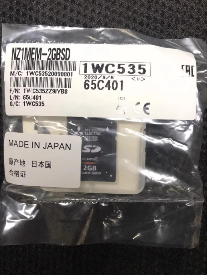 1PC New Mitsubishi NZ1MEM-2GBSD NZ1MEM2GBSD 2GB Memory Card Free Ship - image 2 of 3