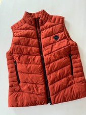 Hackett London "Sports" Weste Gilet, Herren, Größe M, neu, orange