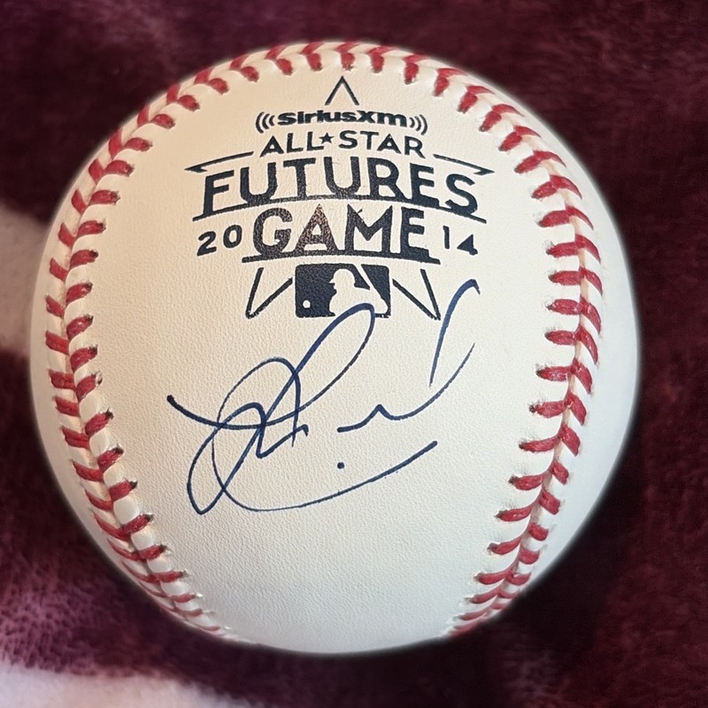 Jorge Alfaro Signed 2014 Futures Game Baseball