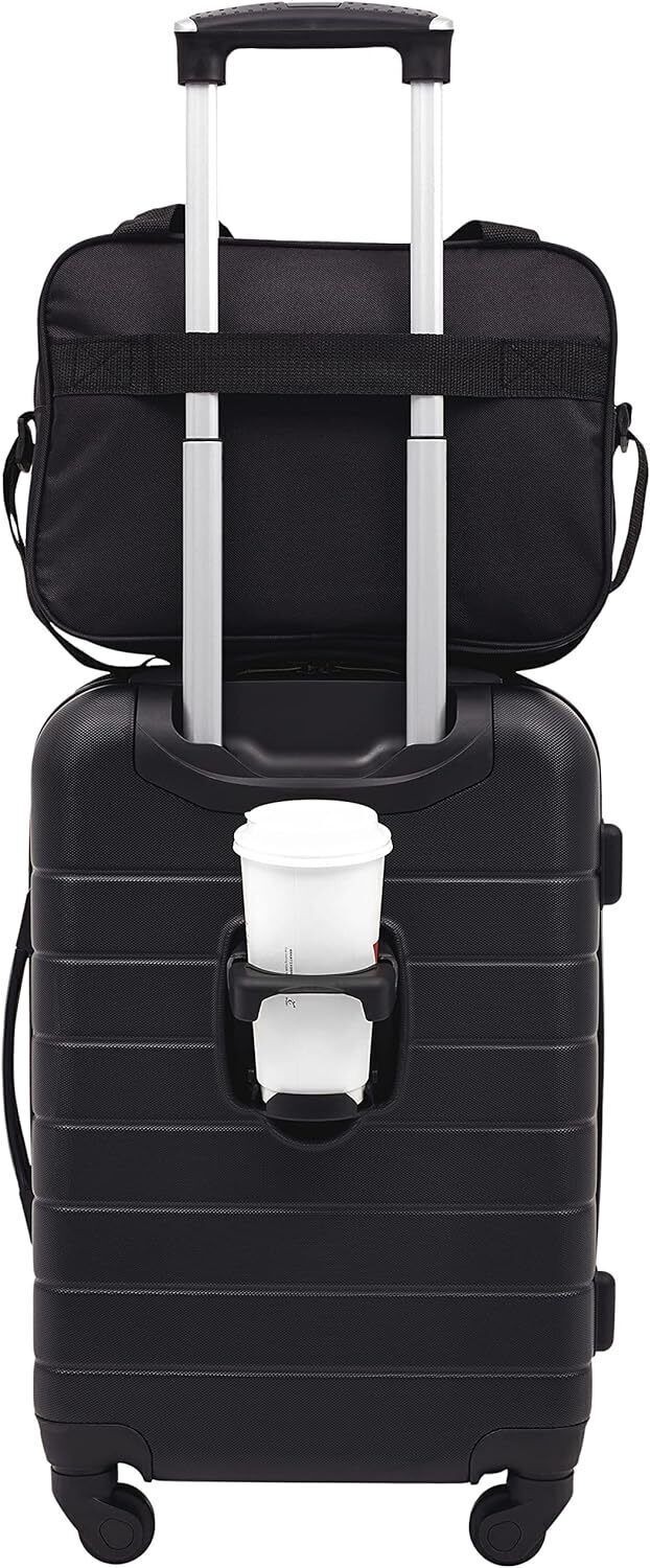 Set W/ Cup Holder Usb Port Phone Holder Spinner Wheels 2 Pie