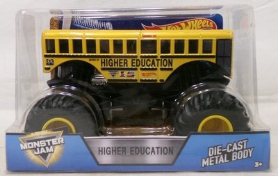 2017 Mattel Hot Wheels Monster Jam Higher Education 1/24 Scale Truck New Sealed