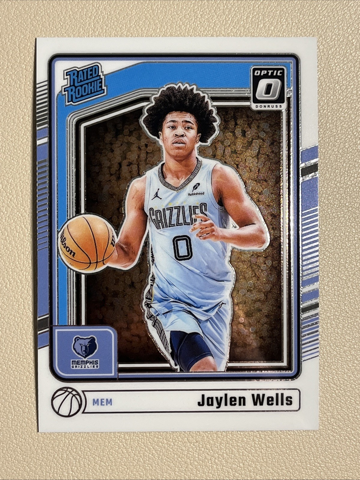 2024-25 DONRUSS OPTIC JAYLEN WELLS RATED ROOKIE #252