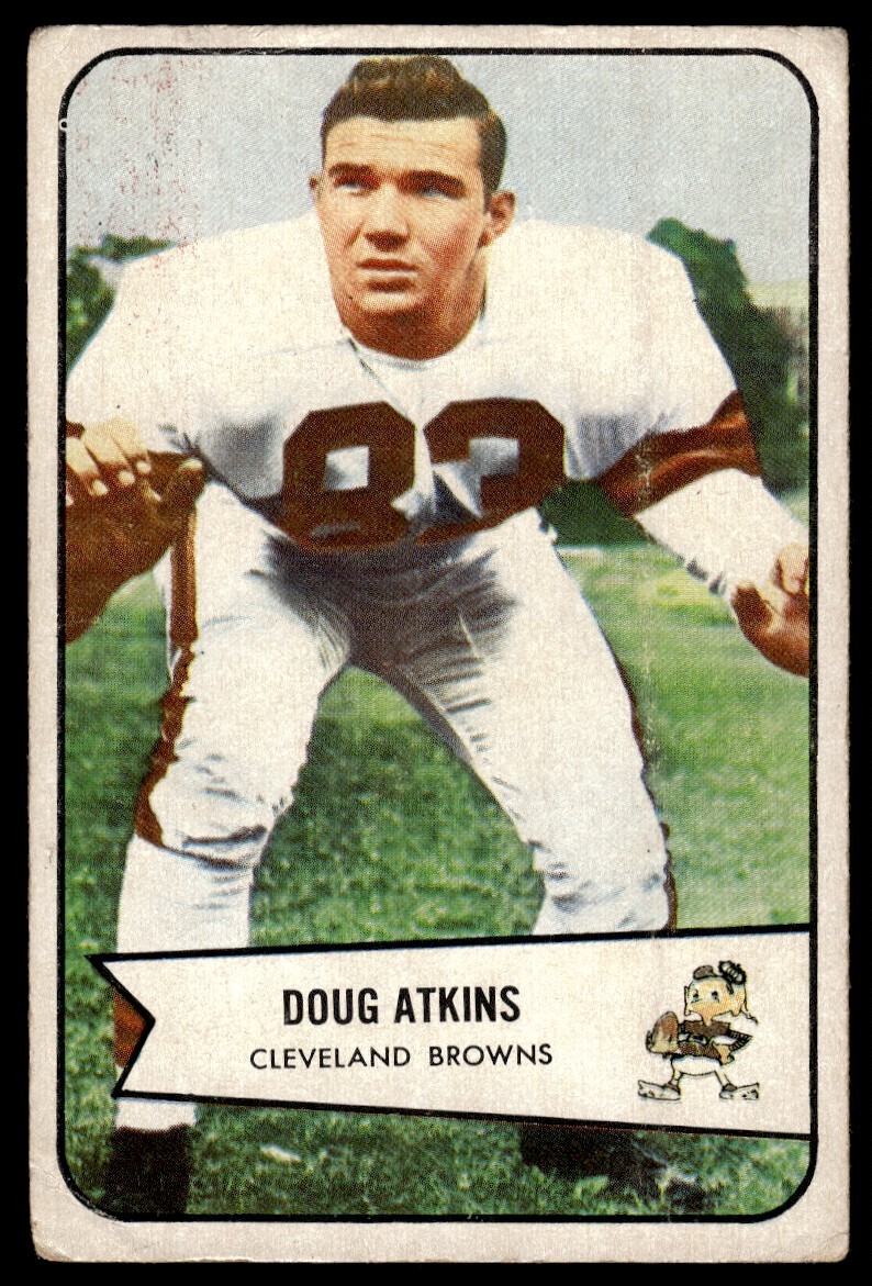1954 Bowman Doug Atkins RC Cleveland Browns #4