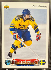 1992-93 Upper Deck Peter Forsberg #235 Quebec Nordiques