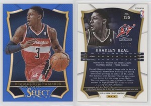 2013-14 Panini Select Blue Prizm /49 Bradley Beal #135