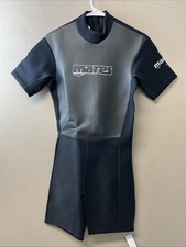 Mares Sz S Shorty Scuba Diving Men's Wetsuit Black D1220345