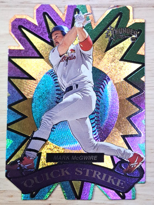 Mark McGwire   1998 Skybox Thunder - Quick Strike - SP - Foil