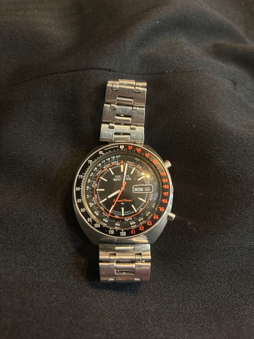 Seiko SpeedTimer Automatic Watch Vintage Overhaul… - image 1