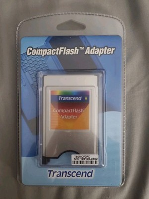 Transcend TS0MCF2PC CompactFlash Adapter PCMCIA Adapter