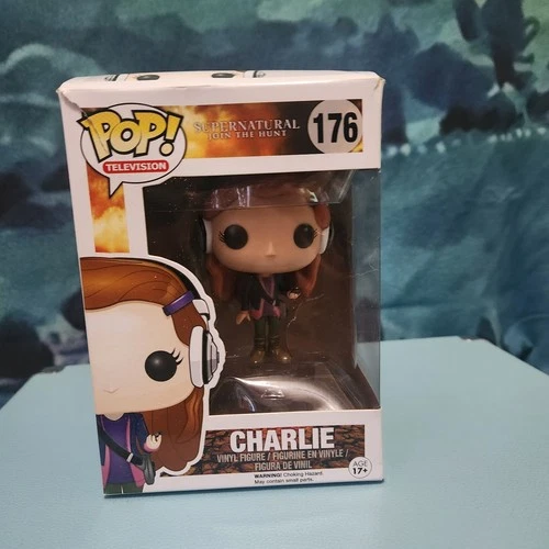funko pop charlie supernatural 176 vinyl figure join the hunt pop vinyl tv shows