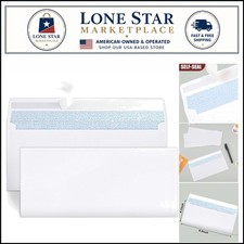 Self-Seal 72-Pack Security Envelopes, White 10 Envelopes for Business