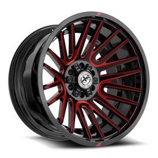 Xf Off-road Xf-234 6x1356x139.7 17x9 0 Gloss Black Red Machined Wheel Rim