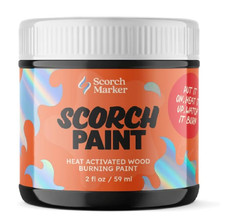 Scorch Marker SCORCH PAINT   Wood Burning Paint for Crafts, Stencils, DIY Projec