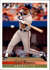 1993 Upper Deck #104 Sid Bream - BB