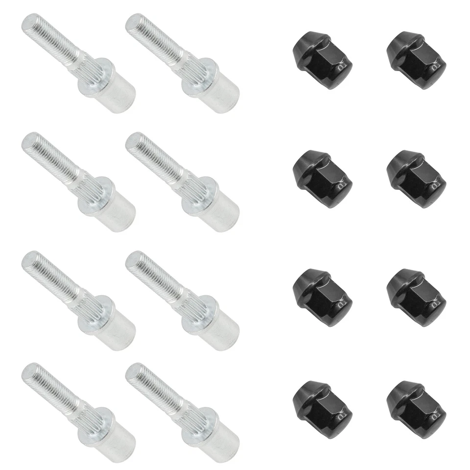 Caltric Front And Rear Wheel Nut And Bolts For Can-Am Outlander 570 4x4 2018 - Image 4 of 4