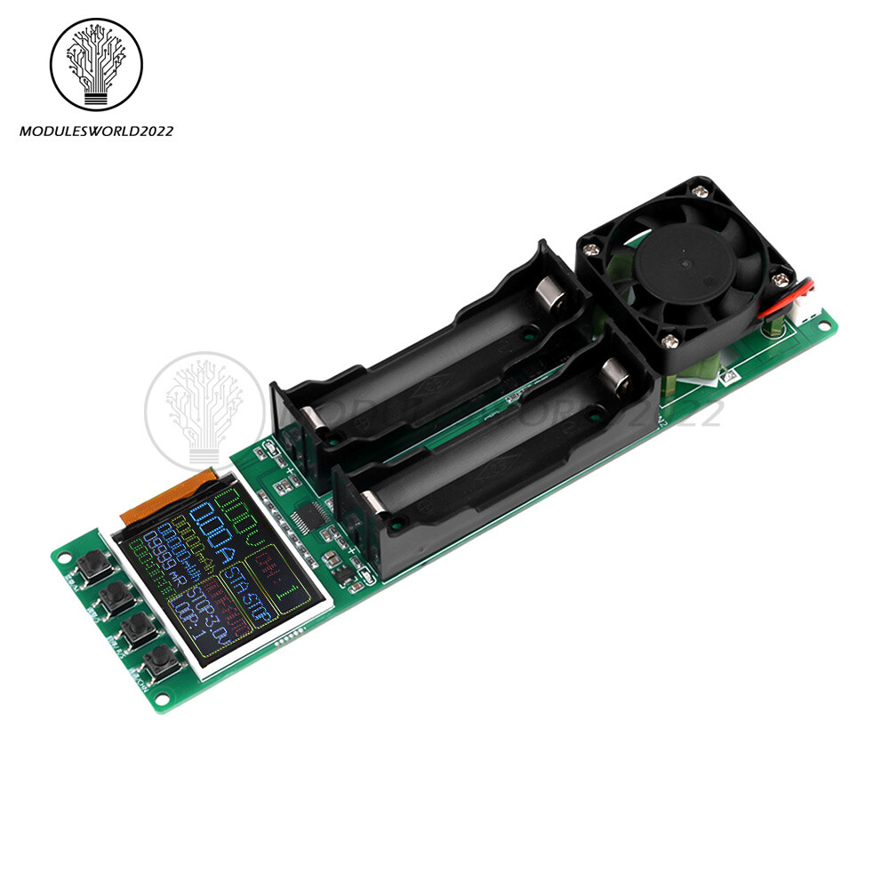 2CH 18650 Battery Capacity Internal Resistance Tester /Auto Charge Discharge US