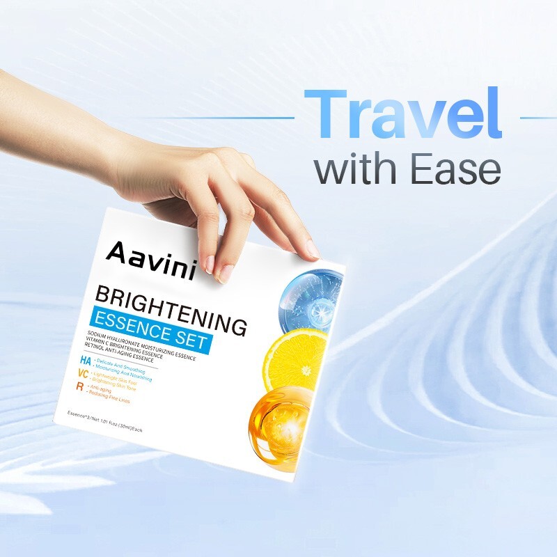 Whitening Face Serum Set Dark Spot Remover Retinol Vitamin C Firming Skin Care