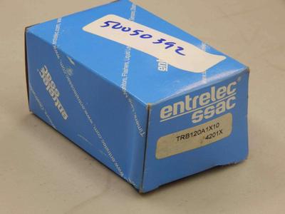 #387 Entrelec SSAC TRB120A1X10 4201X Time Delay Relay  120V NEW 