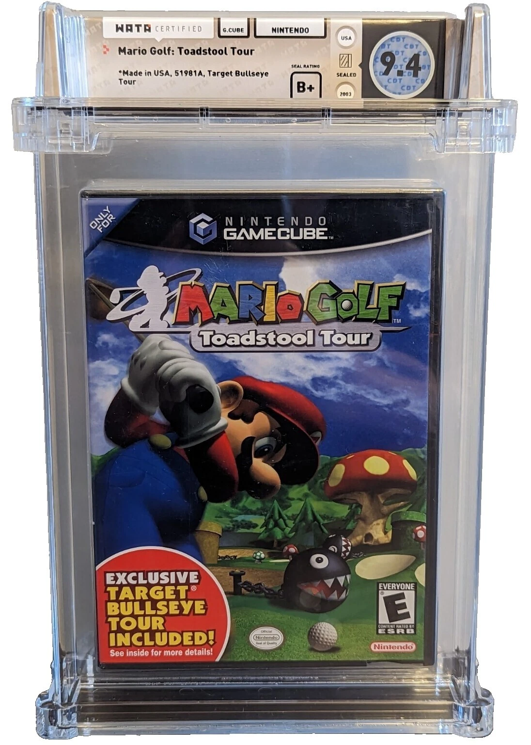 Golf Nintendo GameCube Video Games with Manual