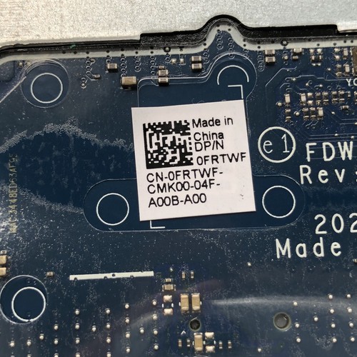 Placa madre CN-0FRTWF para computadora portátil Dell Latitude 15 5510 con CPU RX640 i5-10310 - Imagen 4 de 5