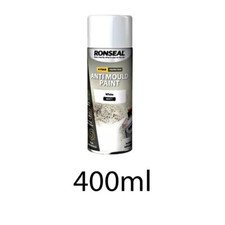 Ronseal 6 Year Anti Mould Paint, White - Matt/Silk - 400ml, 750ml or 2.5L