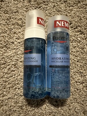Eucerin Hydrating Foaming Daily Facial Cleanser with & Micellar Water