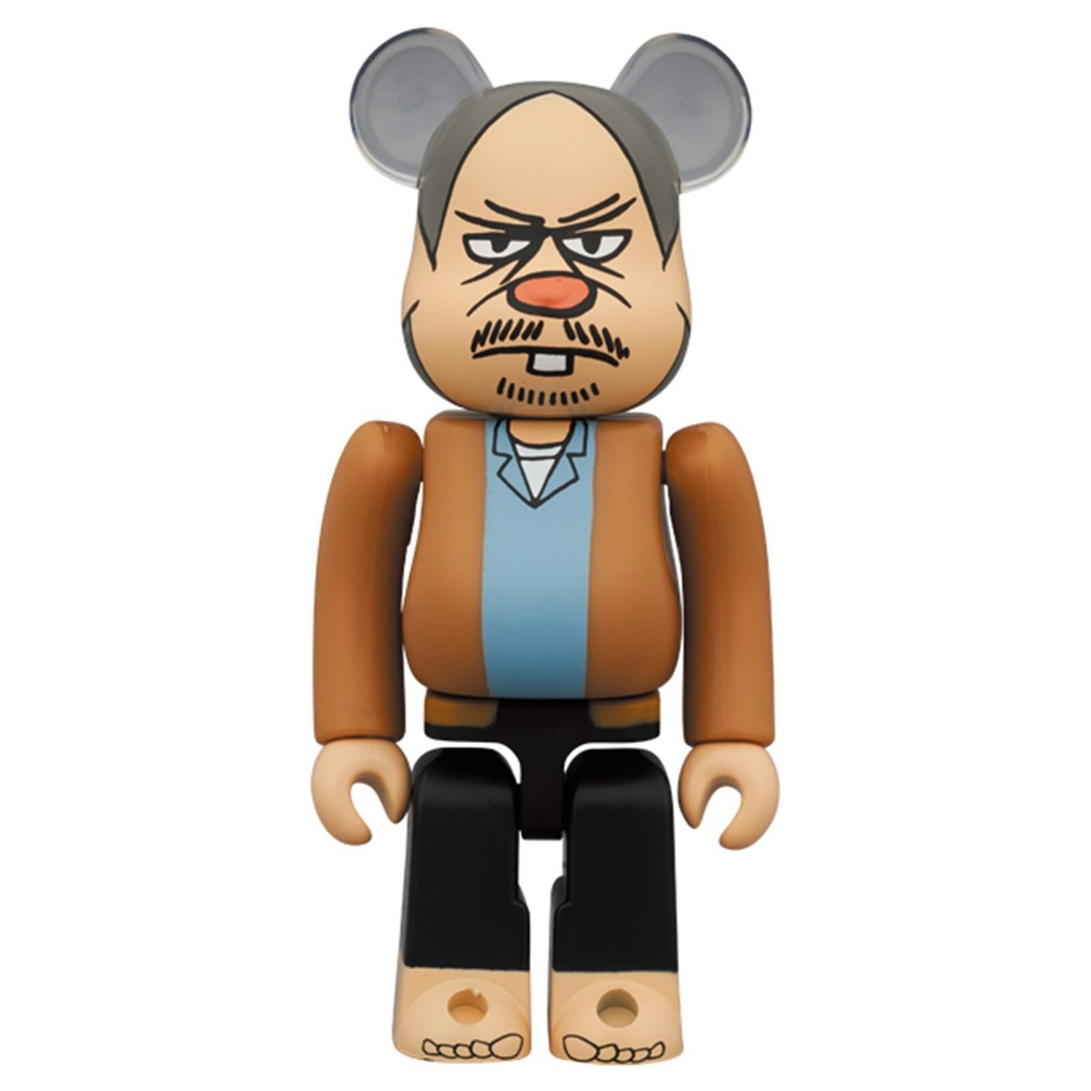 MEDICOM TOY BE@RBRICK YUSUKE HANAI BUM SAN 100% 2.7in & 400
