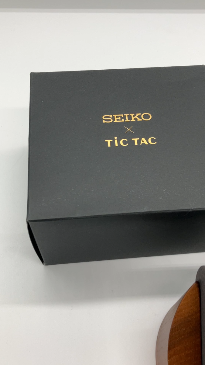 SEIKO x TiCTAC Collaboration Model 2nd SZSB026 Automatic Black