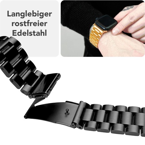 Zamienna bransoletka ze stali nierdzewnej do Apple Watch Ultra SE 10 9 8 7 6 5 4 3 1, 42-49mm - Zdjęcie 20 z 29