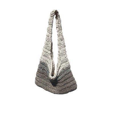 Handmade crochet tote bag over the shoulder accessory for women