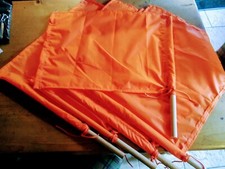 Beating Flag, Beaters flag, Hunting, Shooting, Orange Rip stop durable with pole