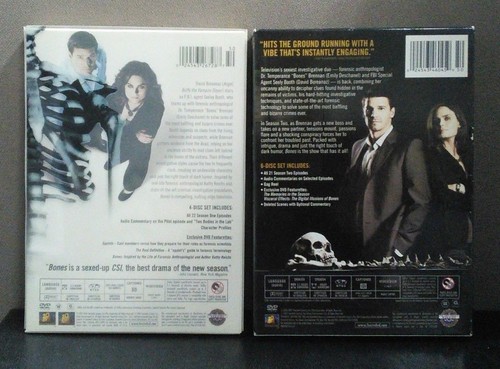 Loris-lots Bones: Complete Seasons 1 - 8 lot (DVD) Free Shipping LN - Picture 3 of 8