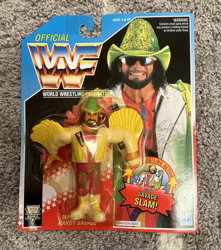 Macho Man Randy Savage WWF Hasbro 1992 Series 5 MO...