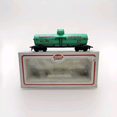 Vintage HO Scale Model Power 40  Celanese Chemicals Train Railroad Tanker Car