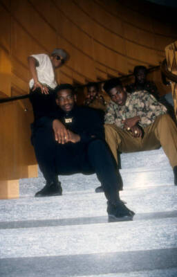 Vocal group Riff appear in a portrait taken on January 10, 1991 i - Old ...