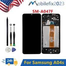 For Samsung Galaxy A04s SM-A047F Display LCD Touch Screen Frame Digitizer Replac