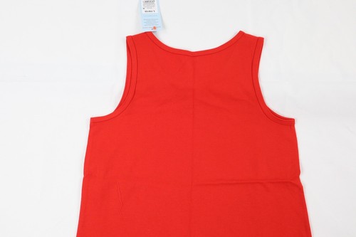 Cat and Jack Kids Girl's Large (L) 10/12 Red SPARKLER Sleeveless Tank Top NEW - Picture 9 of 10