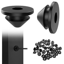 50 Pack Cable Railing Rubber Grommets 1/8 5/3...