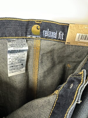 Carhartt Relaxed Fit Carpenter Jeans Holter Dungaree 103327 Mens