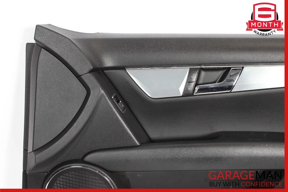 08-14 Panel de puerta interior delantero derecho mercedes w204 c300 c350 sedán negro fabricante de equipos originales Foto 2 de 4