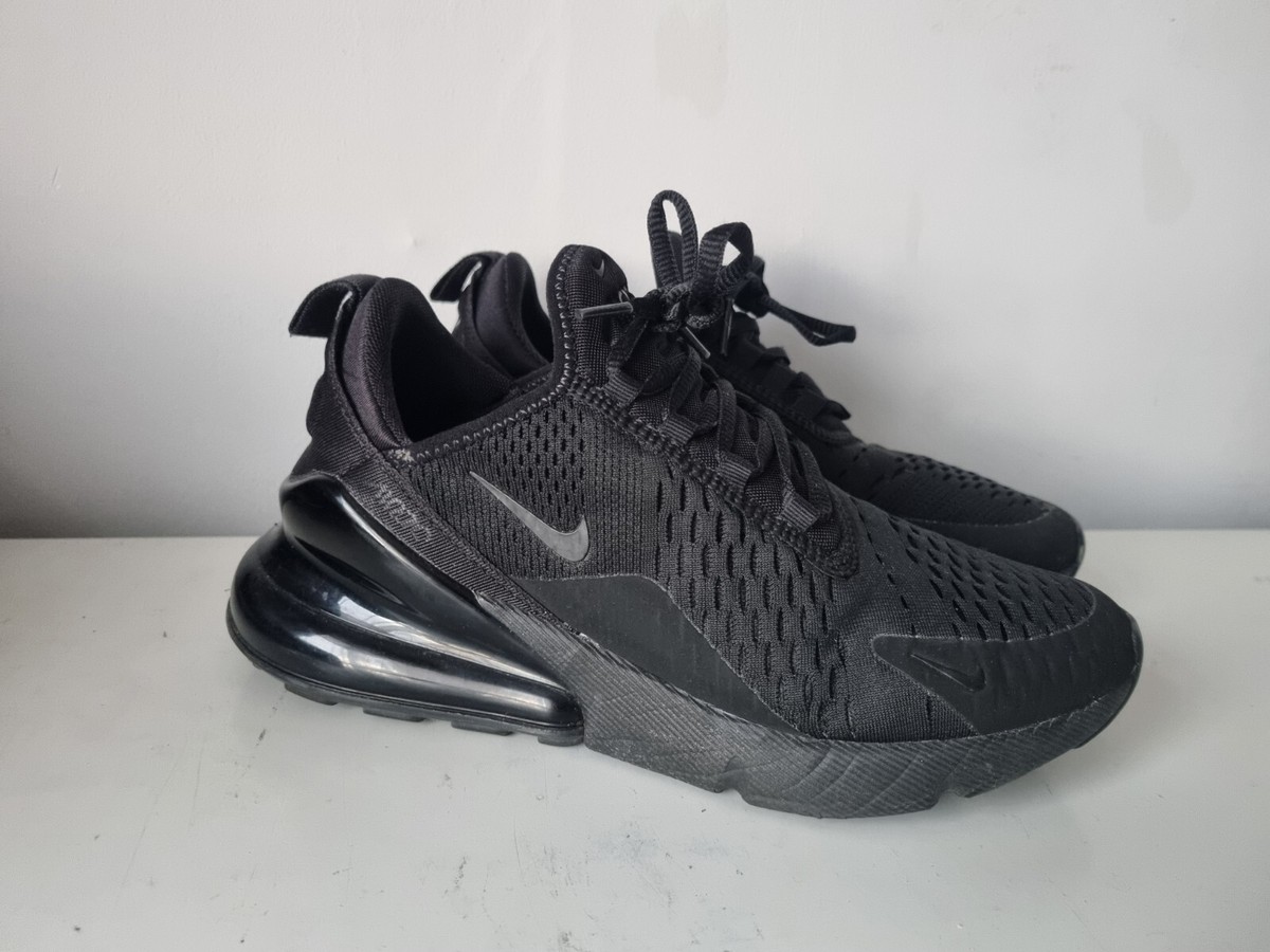 Size 4.5 - Nike Air Max 270 Triple Black 2018 - AH6789-006 | eBay UK